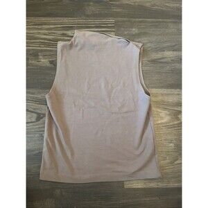 ZARA Women's Mock Turtleneck Sleeveless Top Light Purple Size Small